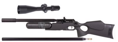 FX AIRGUNS 5.5MM CROWN CONTINUUM MKII GRS DUAL BARREL STOCK SYNTHETIC BLACK Arsenal Sports
