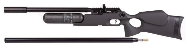 FX AIRGUNS 5.5MM CROWN CONTINUUM MKII GRS DUAL BARREL STOCK SYNTHETIC BLACK