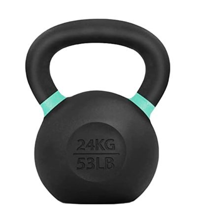 MDBUDDY CAST IRON KETTLEBELL WITH COLORED RINGS 24KG Arsenal Sports