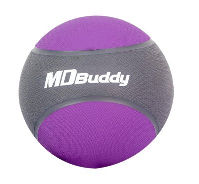 MDBUDDY MEDICINE BALL 4KG ENGOMADO MORADO Arsenal Sports