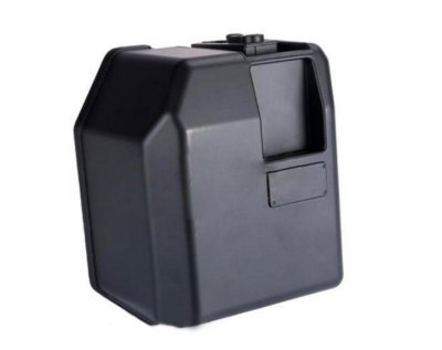 A&K MAGAZINE 5000R DRUM BOX ELECTRIC FOR M4 BLACK Arsenal Sports