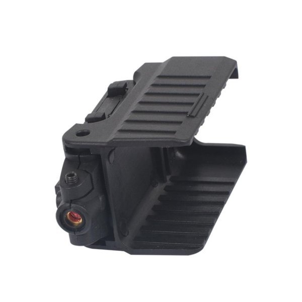 WADSN TACTICAL COMPACT HIGH SIGHT WITH RED LASER FOR GLOCK SLIDE