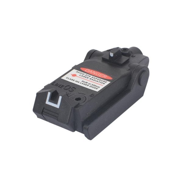WADSN TACTICAL COMPACT LOW SIGHT WITH RED LASER FOR GLOCK SLIDE
