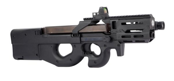 KRYTAC / EMG ARMS / FN HERSTAL / CYBERGUN AEG P90 TRAINING AIRSOFT PDW BLACK COMBO