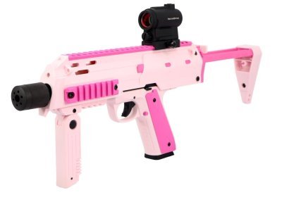 ACTION ARMY GBB AAP01 ASSASSIN WITH MP7 SET CONVERTION BLOWBACK PISTOL PINK Arsenal Sports