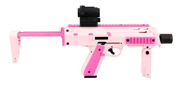 ACTION ARMY GBB AAP01 ASSASSIN WITH MP7 SET CONVERTION BLOWBACK PISTOL PINK