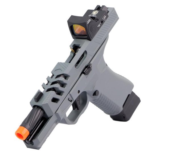 FIREARMS EMG APS GBB BSF-19 BLOWBACK AIRSOFT PISTOL GREY COMBO