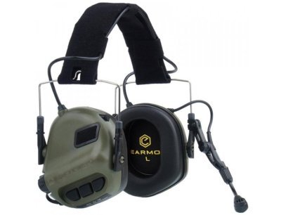 EARMOR M32 MOD4 ELECTRONIC HEARING PROTECTOR FOLIAGE GREEN Arsenal Sports