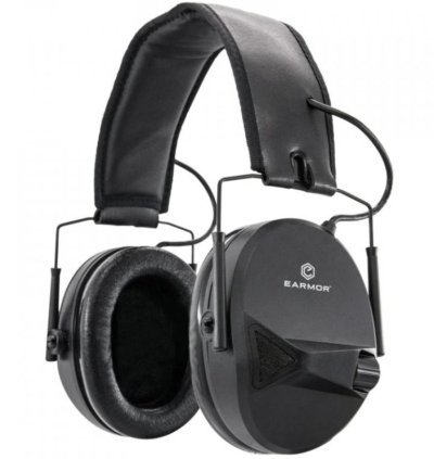 EARMOR HEADSET HEARING M30 MOD3 PROTECTOR BLACK Arsenal Sports