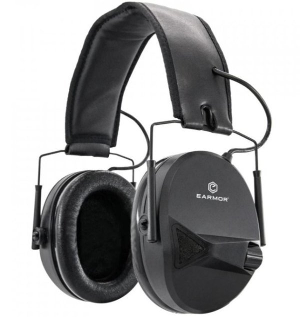 EARMOR HEADSET HEARING M30 MOD3 PROTECTOR BLACK
