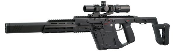 KRISS VECTOR AEG SMG RIFLE BY KRYTAC DMR COMBO