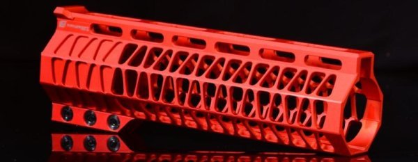 MANCRAFT RECEIVER HANDGUARD M4 LIGHT CNC RED