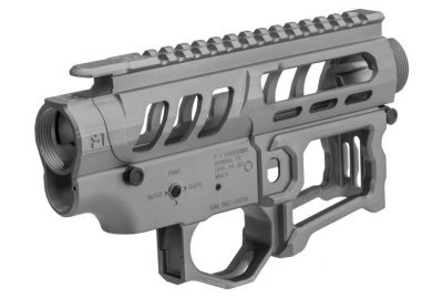 FIREARMS EMG APS UDR-15-3G UPPER AND LOWER RECEIVER GREY Arsenal Sports