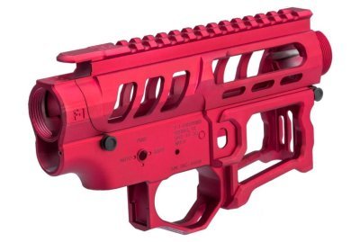 FIREARMS EMG APS UDR-15-3G UPPER AND LOWER RECEIVER RED Arsenal Sports