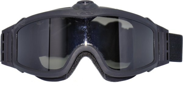 TMC GOGGLE TURBO FAN BLACK FRAME WITH 3 LENS BLACK / YELLOW / CLEAR