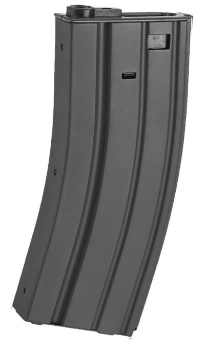 APS MAGAZINE 300R HI-CAP METAL FOR M4 / M16 BLACK Arsenal Sports
