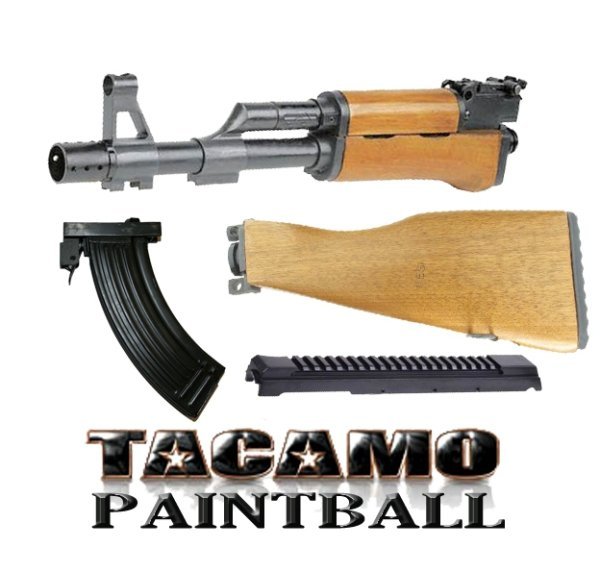 TACAMO PAINTBALL UPGRADE AK47 EMPIRE BT-4