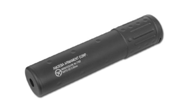 ARES AMOEBA MOCK SILENCER QUICK ATTACH 14MM CW FOR FN SCAR