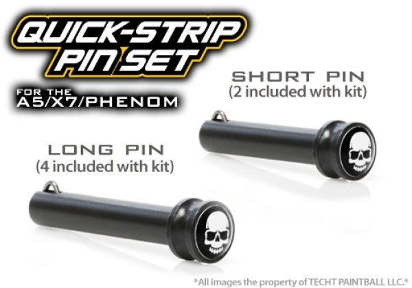 TECHT PIN SET - FITS A5 - X7 PHENOM TP034