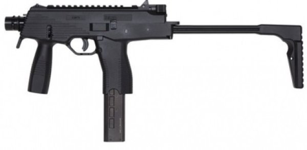 KWA GBB KMP9R NS2 WITH GRIP BLOWBACK AIRSOFT SMG BLACK