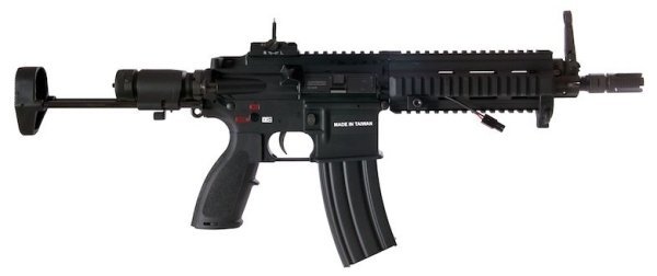 VFC / UMAREX H&K AEG HK416C AIRSOFT RIFLE BLACK