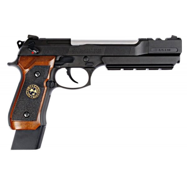 WE GBB M92 G2 S.T.A.R.S. BIOHAZARD EXTENDED BLOWBACK AIRSOFT PISTOL BROWN